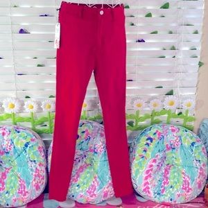 NEW Lover Brand stretchy red skinny pants